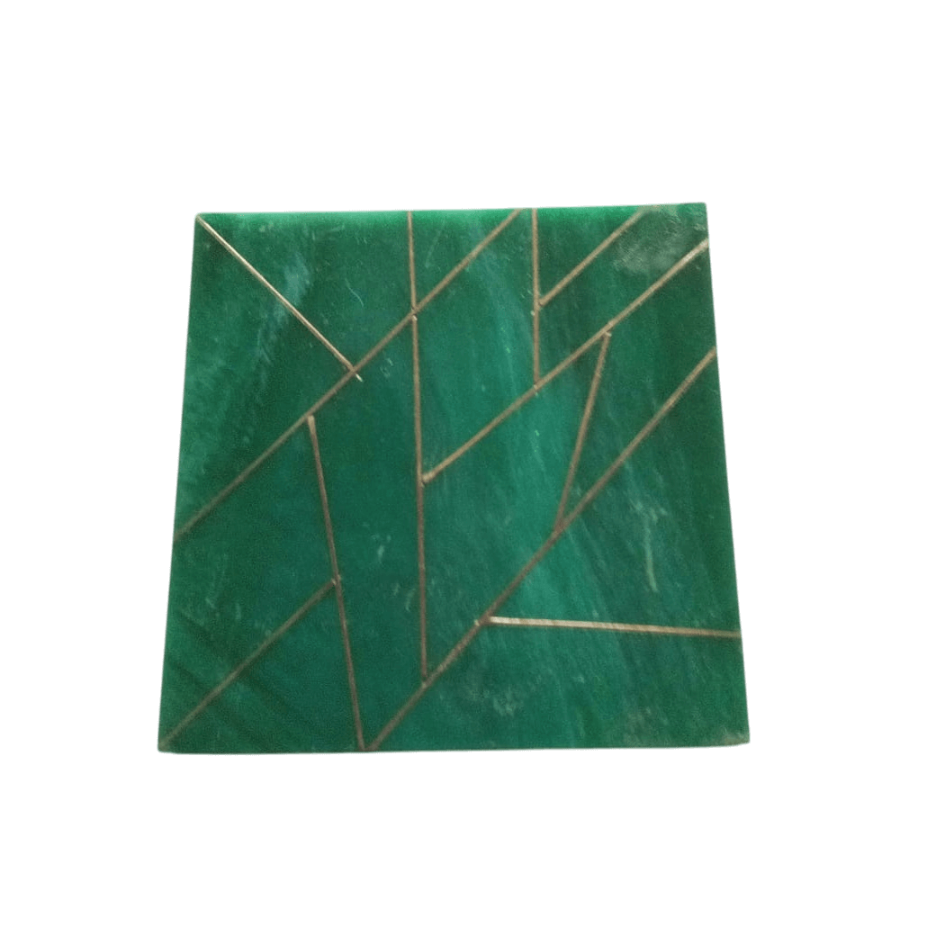 RESIN COASTER SQUARE SHAPE (COLOR)